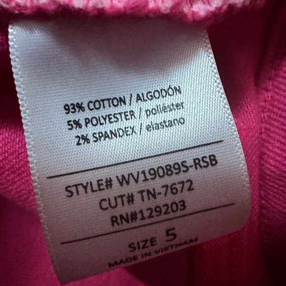 Cello Pink High Rise Jeans Size 5 - Picture 4 of 6
